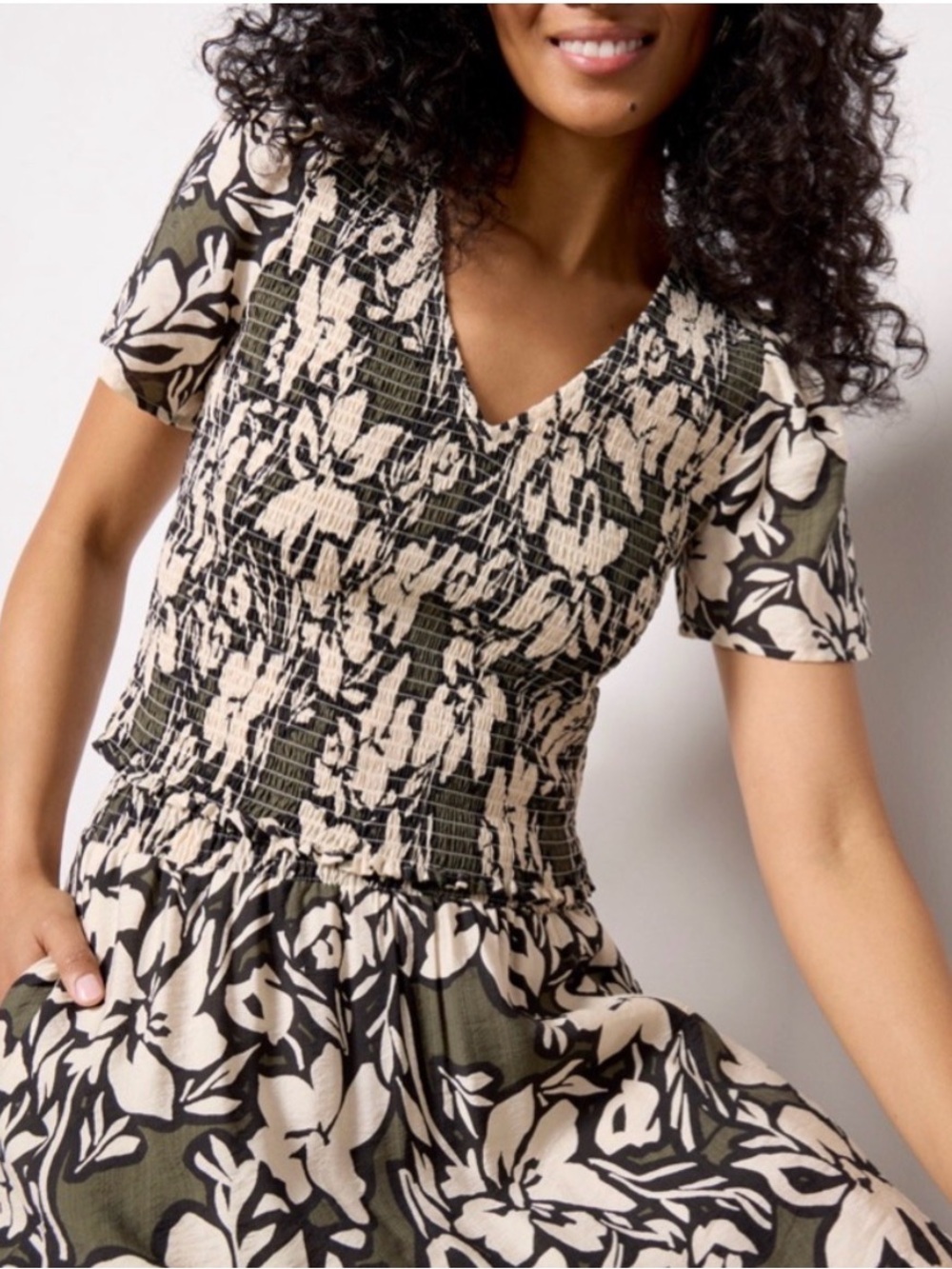 Evereve Carson Floral Top